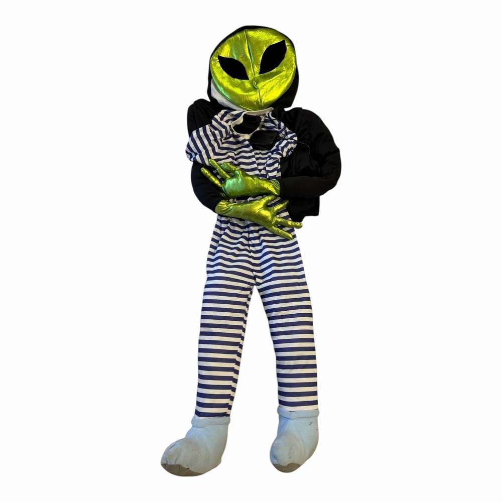 NEW Boys Chasing Fireflies Alien Abduction Costume Size 12‎ incl fan (2023 ver.)